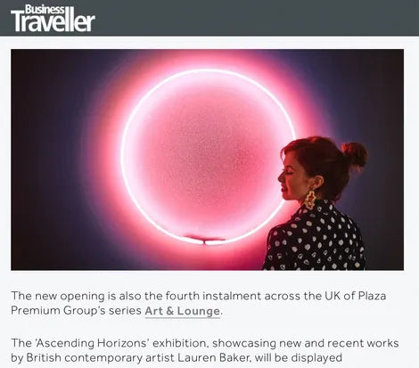 Ascending Horizons Solo Exhibition - Heathrow T4