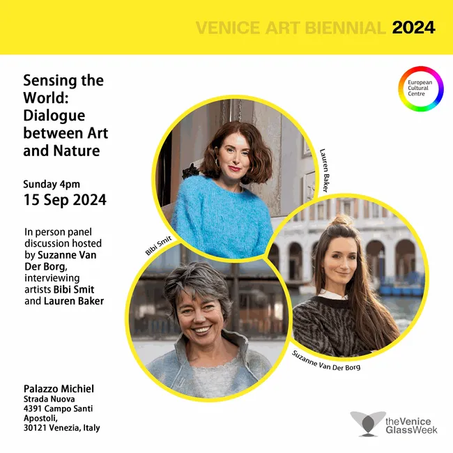 ECC Art Talk With Lauren Baker During Venice Glass Week