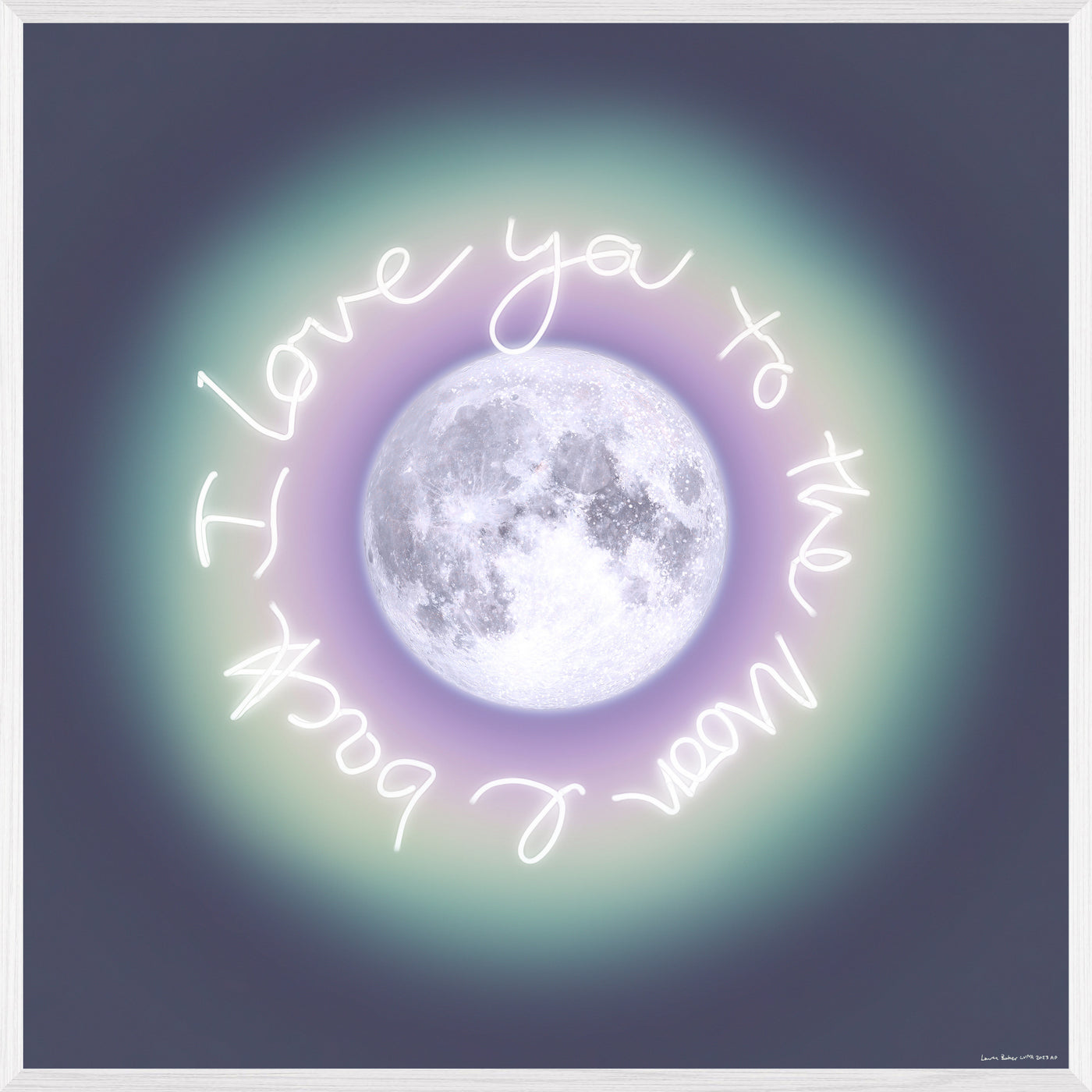 To The Moon & Back (Auric Moon) Supersize