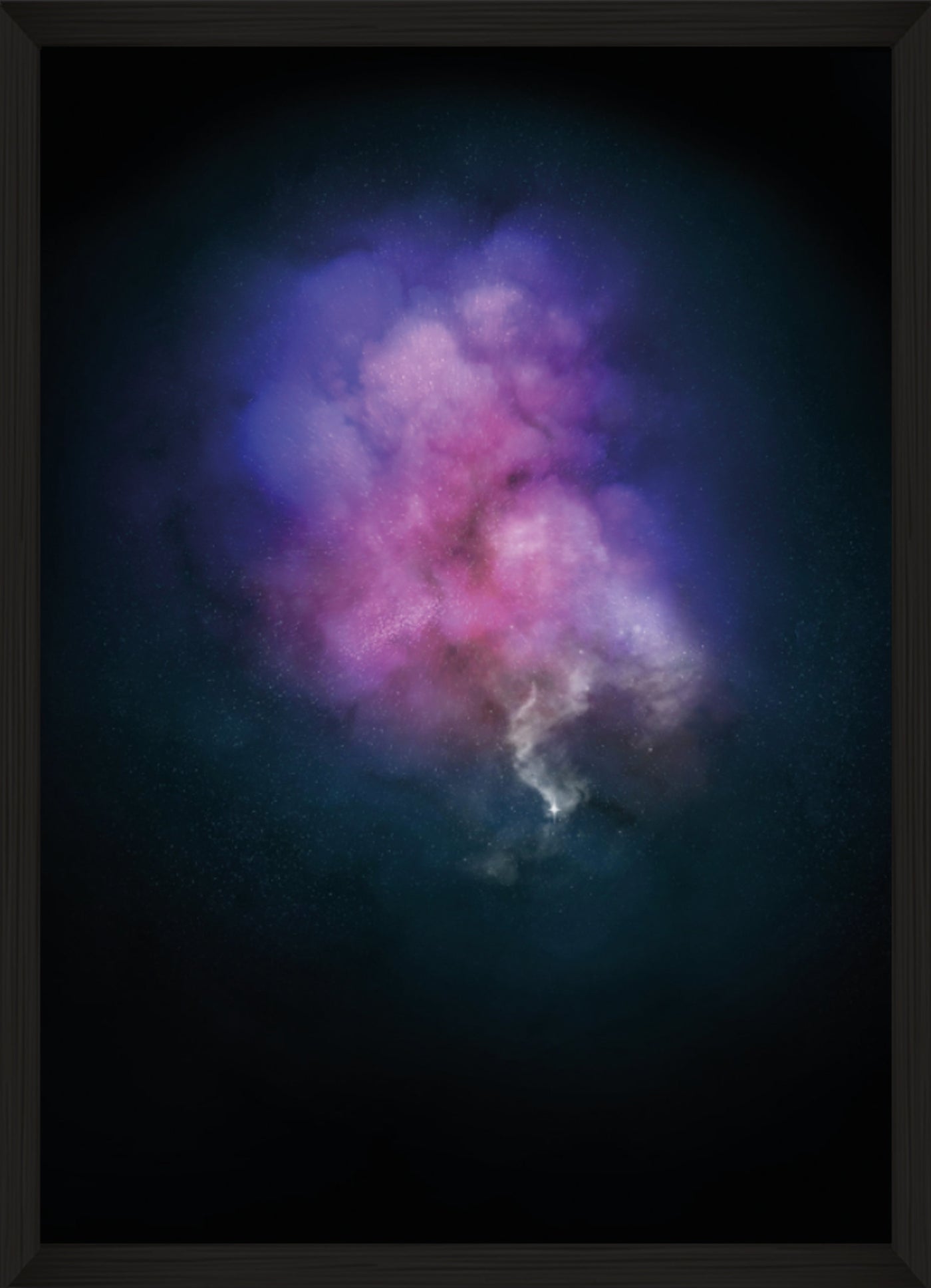 Galaxy Explosion (Diamond Dust - Purple)