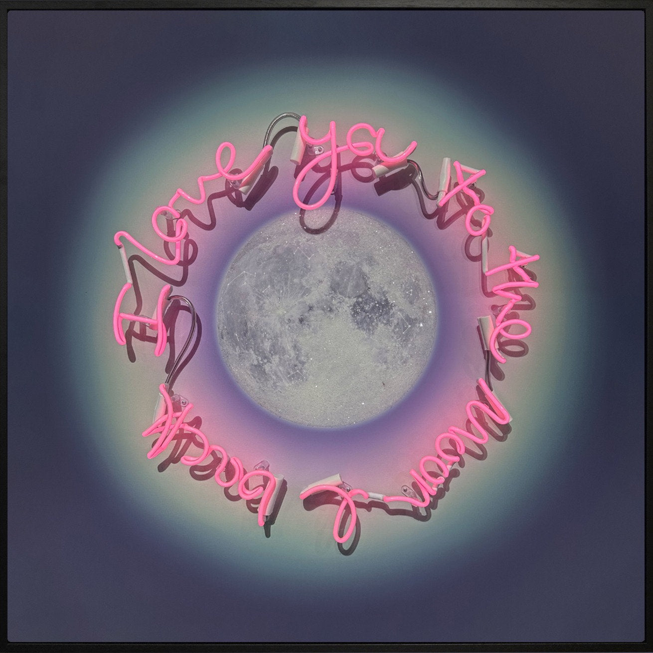 To The Moon & Back - Auric Moon- Pink Neon