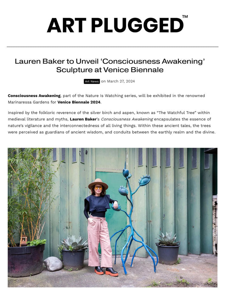Art plugged, ‘Consciousness Awakening’ Sculpture at Venice Biennale, 27 Mar 2024