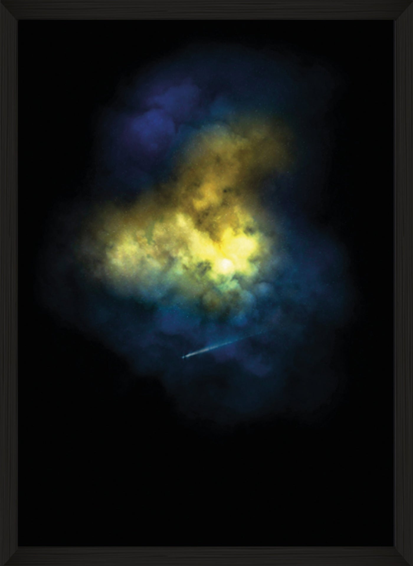 Galaxy Explosion (Diamond Dust - Yellow)