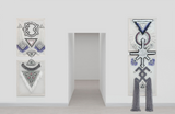 Earth Totems, Textile Wall Hangings, Saatchi Gallery
