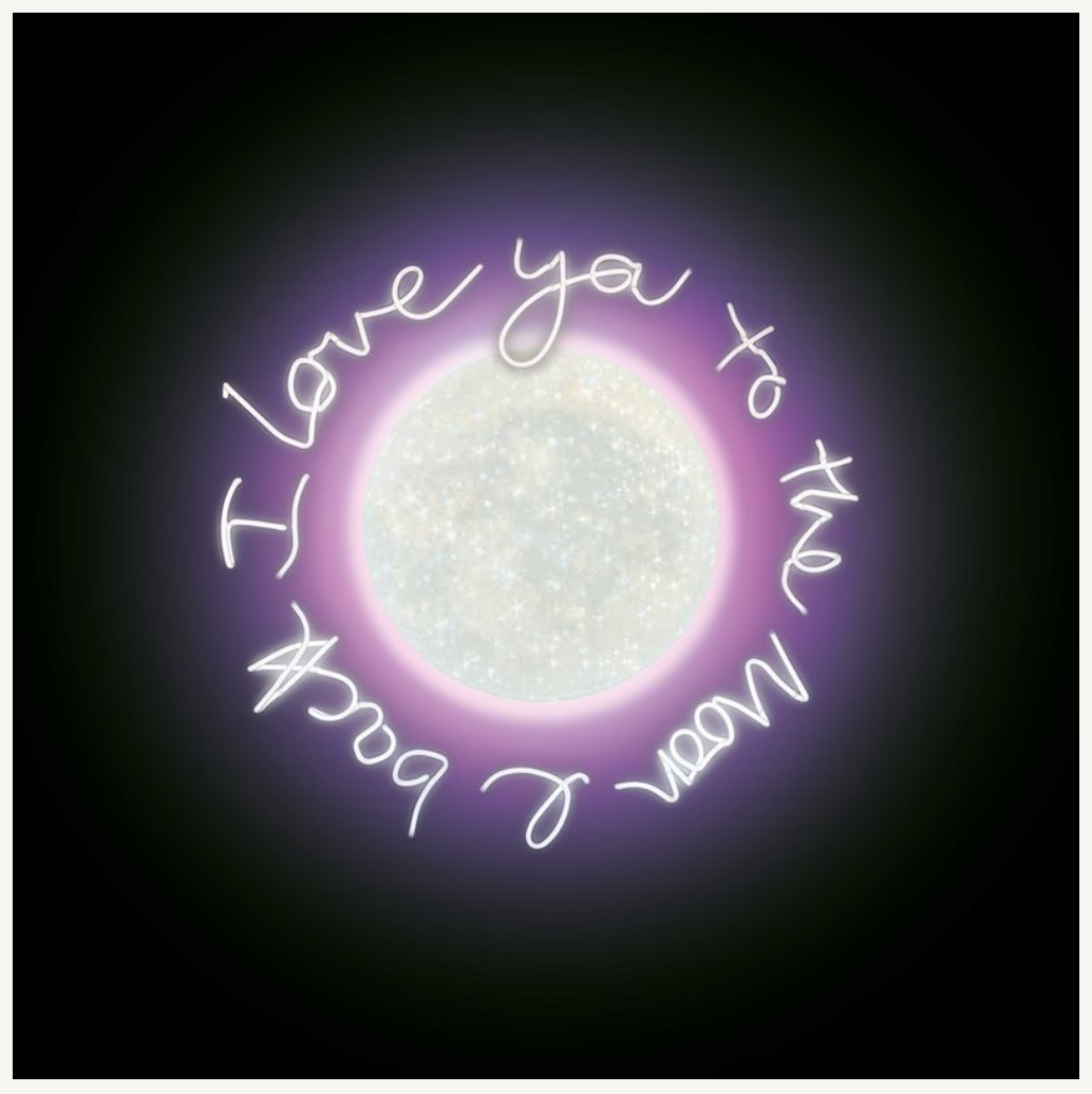 .Pink Moon (Supersize) 100cm AP