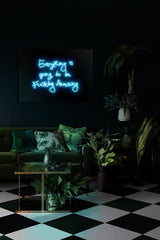 Fucking Amazing - Blue On Black