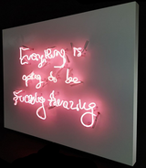 Fucking Amazing - Pink On White