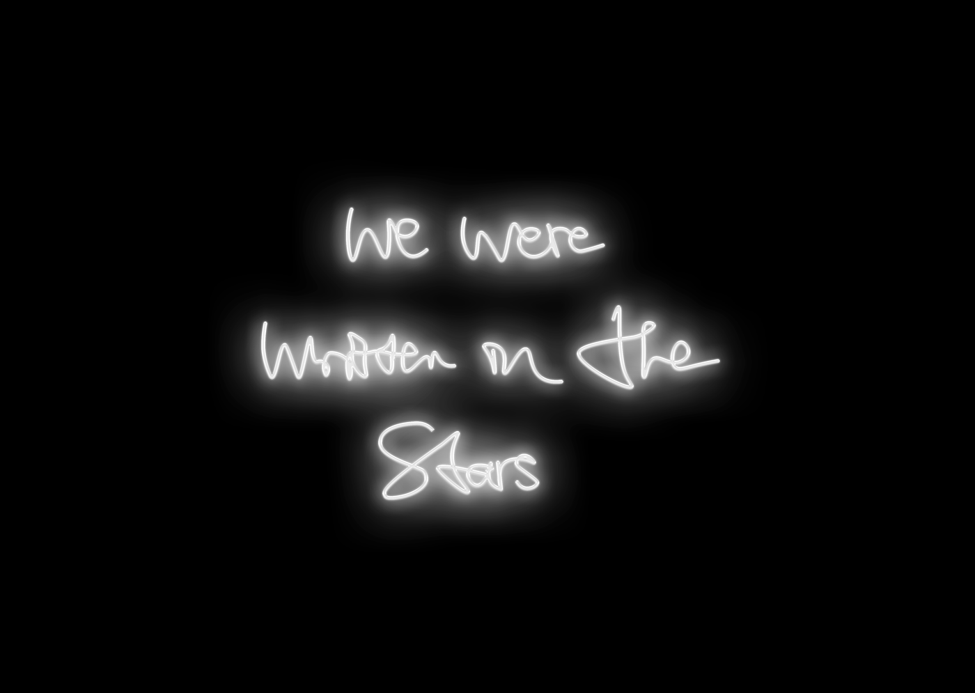 We Were Written In The Stars - White