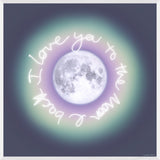 To The Moon & Back (Auric Moon) Supersize