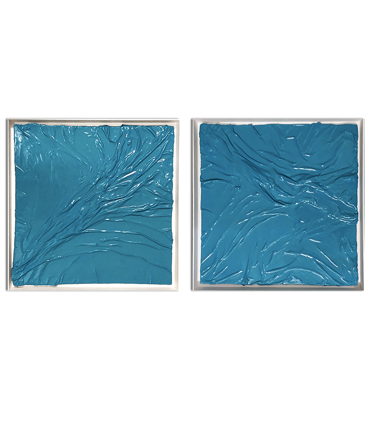 I'd Swim To The Deepest Depths To Find You - Diptych