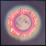 TO THE MOON & BACK - AURIC MOON - PINK NEON - Large