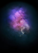 Galaxy Explosion (Diamond Dust - Purple)