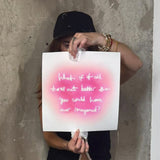 What If… Pink - Small, 2026