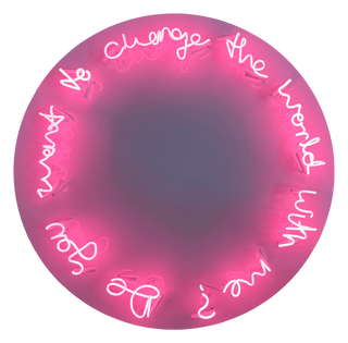 Do You Want To Change The World With Me?, Pink, Extra Large