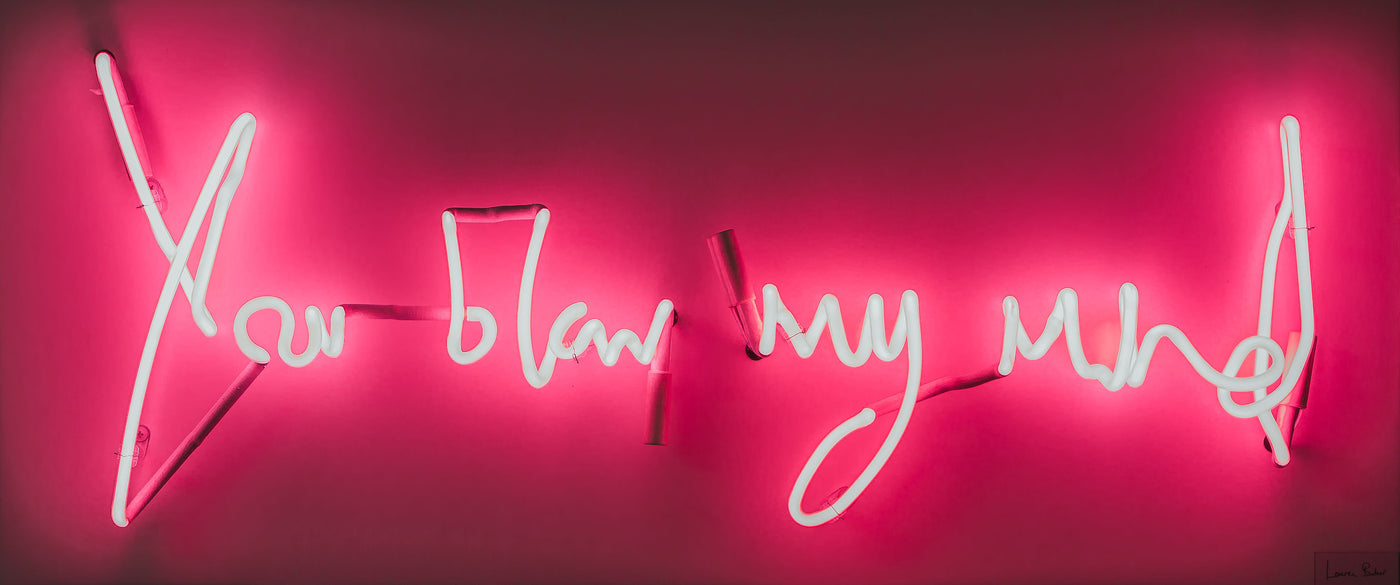 You Blow My Mind - Pink On White