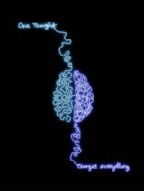 One Thought (Brain) - Blue