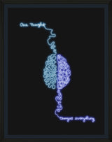 One Thought (Brain) - Blue