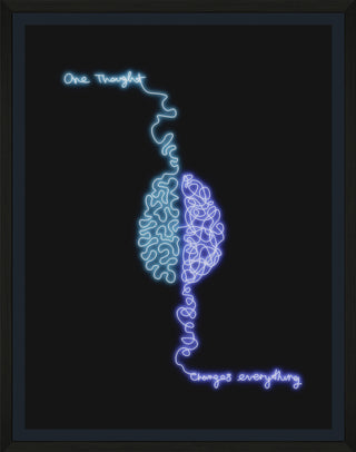 One Thought (Brain) - Blue