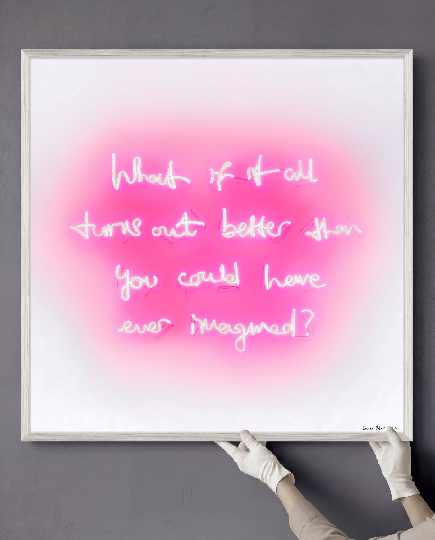 What If… Pink - Medium, 2026