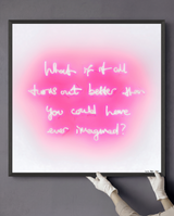 What If… Pink - Medium, 2026