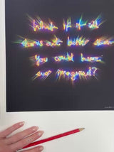 What If...Rainbow - Small (Diamond Dust), 2026