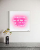 What If… Pink - Small, 2026