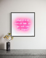 What If… Pink - Small, 2026