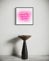 What If… Pink - Small, 2026